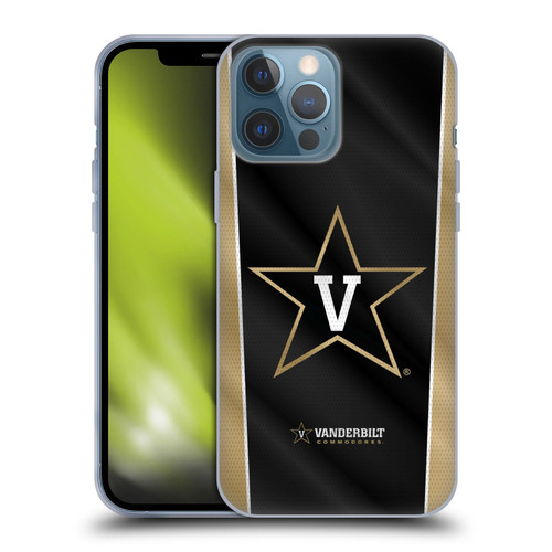 Vanderbilt University Vandy Vanderbilt University Banner Soft Gel Case for Apple iPhone 13 Pro Max