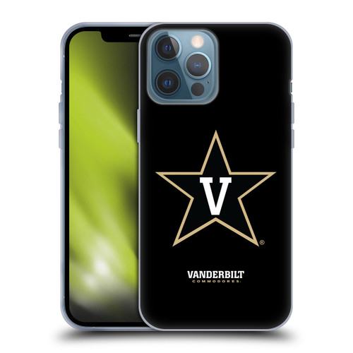 Vanderbilt University Vandy Vanderbilt University Plain Soft Gel Case for Apple iPhone 13 Pro Max