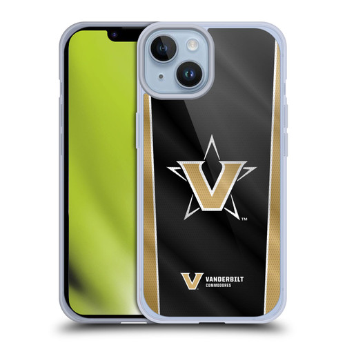 Vanderbilt University Vandy Vanderbilt University Banner Soft Gel Case for Apple iPhone 14