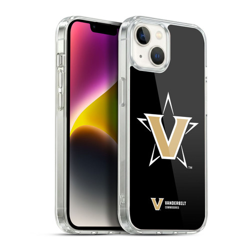 Vanderbilt University Vandy Vanderbilt University Plain Soft Gel Case for Apple iPhone 14 Plus & MagSafe