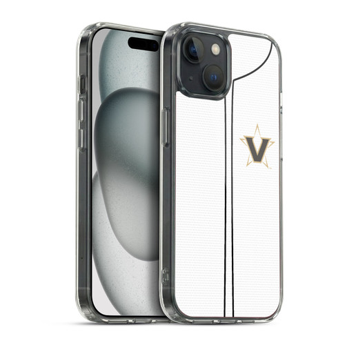 Vanderbilt University Vandy Vanderbilt University Baseball Jersey Soft Gel Case for Apple iPhone 15 Plus & MagSafe