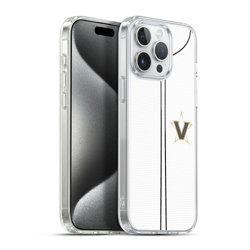 Vanderbilt University Vandy Vanderbilt University Baseball Jersey Soft Gel Case for Apple iPhone 15 Pro Max & MagSafe
