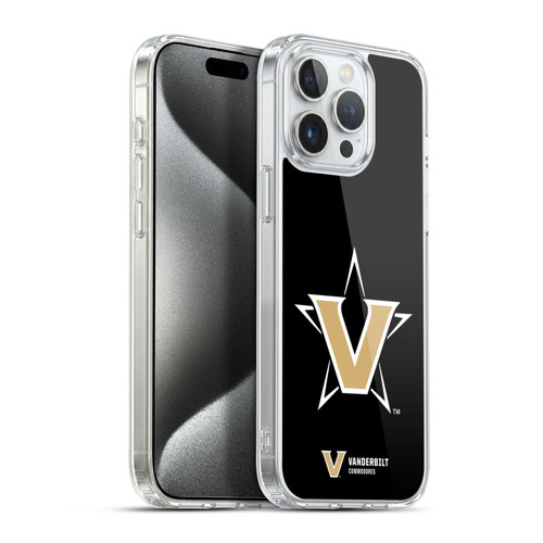 Vanderbilt University Vandy Vanderbilt University Plain Soft Gel Case for Apple iPhone 15 Pro Max & MagSafe
