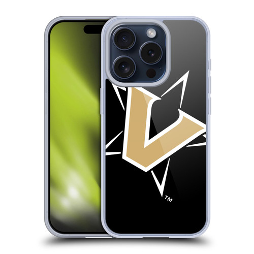 Vanderbilt University Vandy Vanderbilt University Oversized Icon Soft Gel Case for Apple iPhone 15 Pro