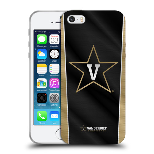 Vanderbilt University Vandy Vanderbilt University Banner Soft Gel Case for Apple iPhone 5 / 5s / iPhone SE 2016