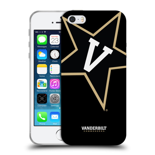 Vanderbilt University Vandy Vanderbilt University Oversized Icon Soft Gel Case for Apple iPhone 5 / 5s / iPhone SE 2016