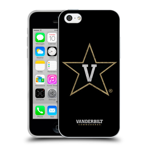 Vanderbilt University Vandy Vanderbilt University Distressed Look Soft Gel Case for Apple iPhone 5c