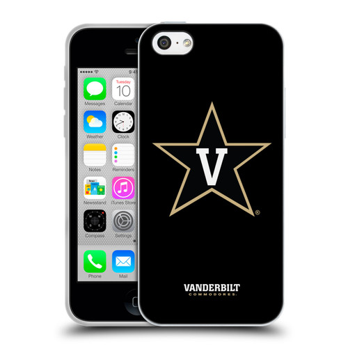 Vanderbilt University Vandy Vanderbilt University Plain Soft Gel Case for Apple iPhone 5c