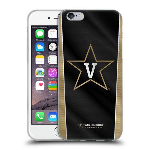 Vanderbilt University Vandy Vanderbilt University Banner Soft Gel Case for Apple iPhone 6 / iPhone 6s