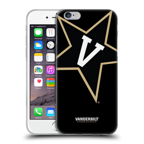 Vanderbilt University Vandy Vanderbilt University Oversized Icon Soft Gel Case for Apple iPhone 6 / iPhone 6s