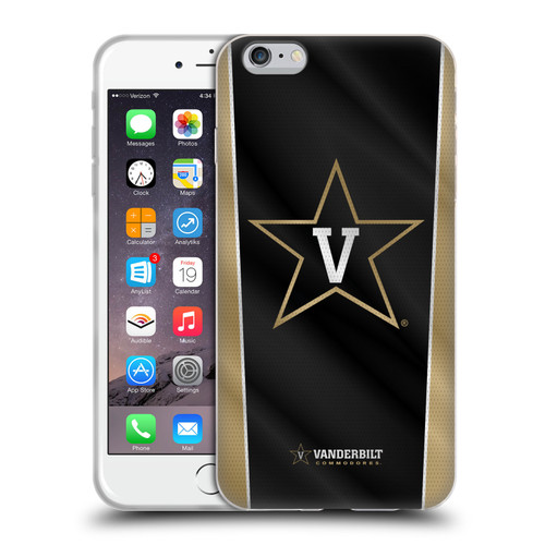 Vanderbilt University Vandy Vanderbilt University Banner Soft Gel Case for Apple iPhone 6 Plus / iPhone 6s Plus