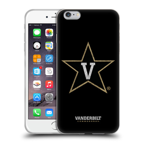 Vanderbilt University Vandy Vanderbilt University Distressed Look Soft Gel Case for Apple iPhone 6 Plus / iPhone 6s Plus