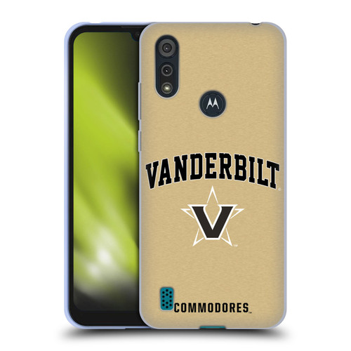 Vanderbilt University Vandy Vanderbilt University Campus Logotype Soft Gel Case for Motorola Moto E6s (2020)