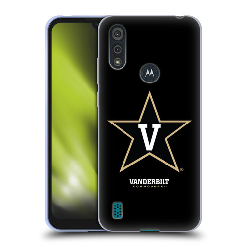 Vanderbilt University Vandy Vanderbilt University Plain Soft Gel Case for Motorola Moto E6s (2020)