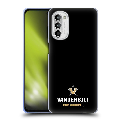 Vanderbilt University Vandy Vanderbilt University Logotype Soft Gel Case for Motorola Moto G52