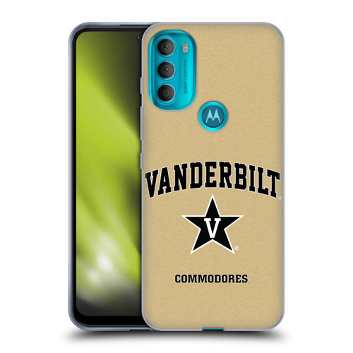 Vanderbilt University Vandy Vanderbilt University Campus Logotype Soft Gel Case for Motorola Moto G71 5G