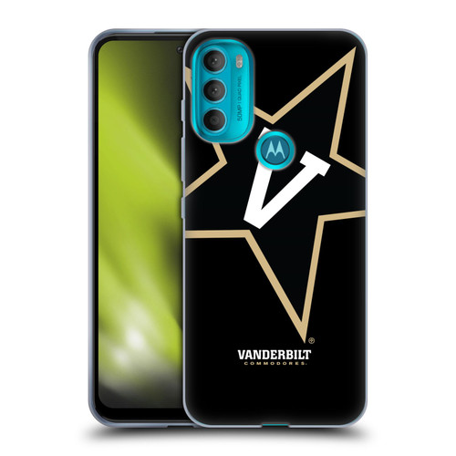 Vanderbilt University Vandy Vanderbilt University Oversized Icon Soft Gel Case for Motorola Moto G71 5G