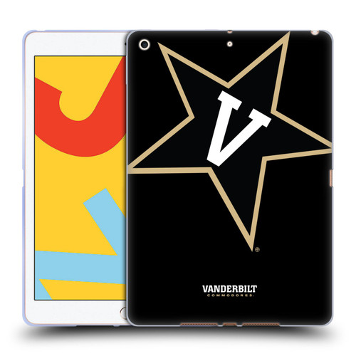 Vanderbilt University Vandy Vanderbilt University Oversized Icon Soft Gel Case for Apple iPad 10.2 2019/2020/2021