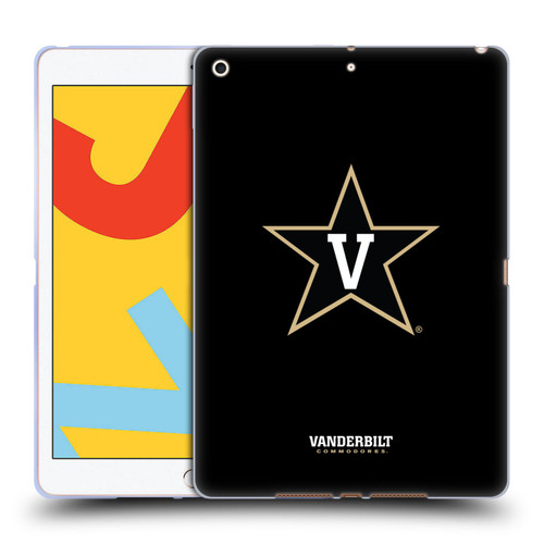 Vanderbilt University Vandy Vanderbilt University Plain Soft Gel Case for Apple iPad 10.2 2019/2020/2021