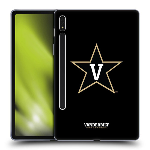 Vanderbilt University Vandy Vanderbilt University Plain Soft Gel Case for Samsung Galaxy Tab S8