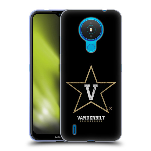 Vanderbilt University Vandy Vanderbilt University Distressed Look Soft Gel Case for Nokia 1.4