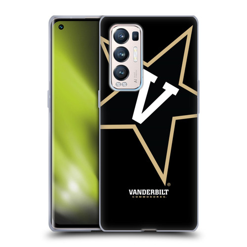 Vanderbilt University Vandy Vanderbilt University Oversized Icon Soft Gel Case for OPPO Find X3 Neo / Reno5 Pro+ 5G