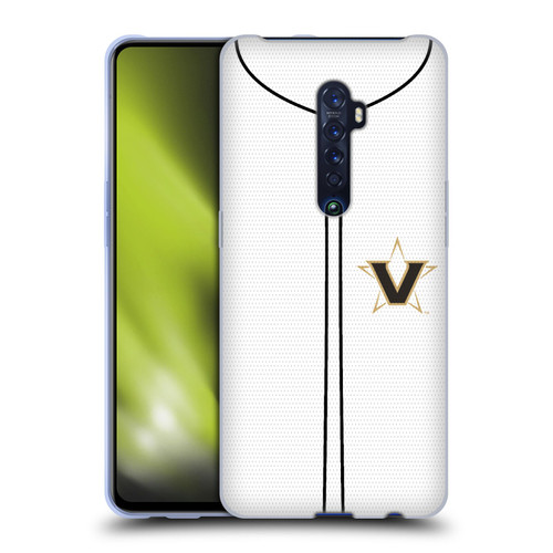 Vanderbilt University Vandy Vanderbilt University Baseball Jersey Soft Gel Case for OPPO Reno 2