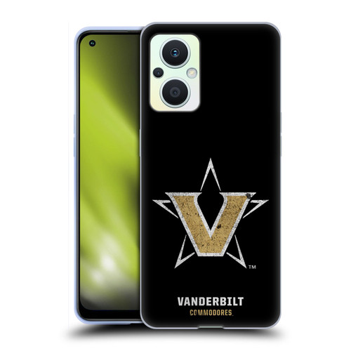 Vanderbilt University Vandy Vanderbilt University Distressed Look Soft Gel Case for OPPO Reno8 Lite