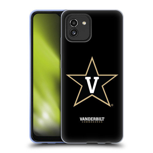 Vanderbilt University Vandy Vanderbilt University Plain Soft Gel Case for Samsung Galaxy A03 (2021)