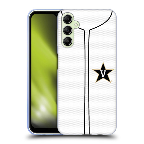 Vanderbilt University Vandy Vanderbilt University Baseball Jersey Soft Gel Case for Samsung Galaxy A14 5G