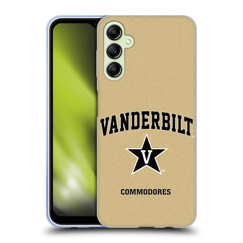 Vanderbilt University Vandy Vanderbilt University Campus Logotype Soft Gel Case for Samsung Galaxy A14 5G