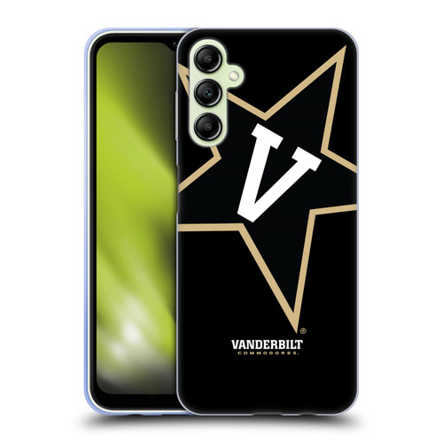 Vanderbilt University Vandy Vanderbilt University Oversized Icon Soft Gel Case for Samsung Galaxy A14 5G