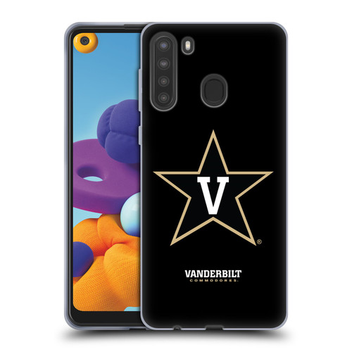 Vanderbilt University Vandy Vanderbilt University Plain Soft Gel Case for Samsung Galaxy A21 (2020)