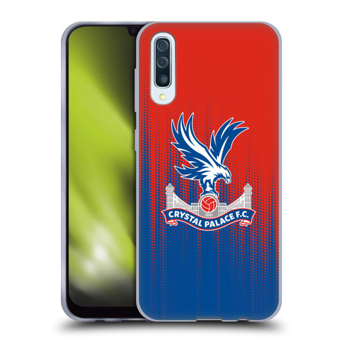 Crystal Palace FC Crest Halftone Soft Gel Case for Samsung Galaxy A50/A30s (2019)