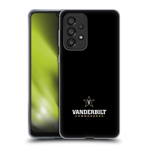 Vanderbilt University Vandy Vanderbilt University Logotype Soft Gel Case for Samsung Galaxy A33 5G (2022)