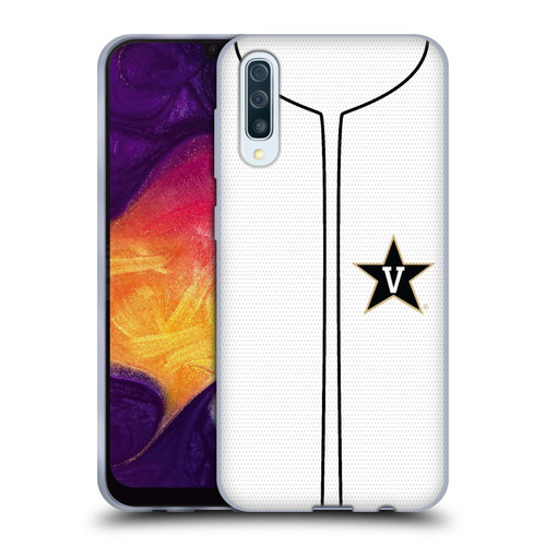 Vanderbilt University Vandy Vanderbilt University Baseball Jersey Soft Gel Case for Samsung Galaxy A50/A30s (2019)