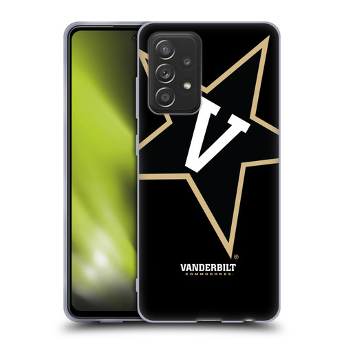 Vanderbilt University Vandy Vanderbilt University Oversized Icon Soft Gel Case for Samsung Galaxy A52 / A52s / 5G (2021)