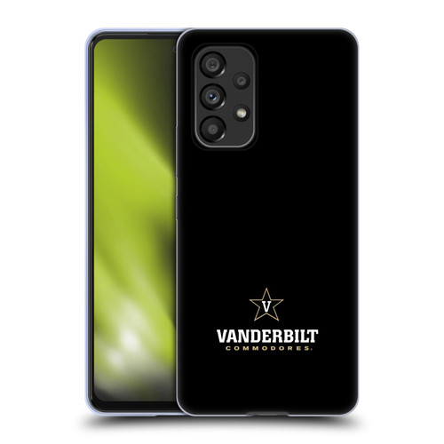 Vanderbilt University Vandy Vanderbilt University Logotype Soft Gel Case for Samsung Galaxy A53 5G (2022)