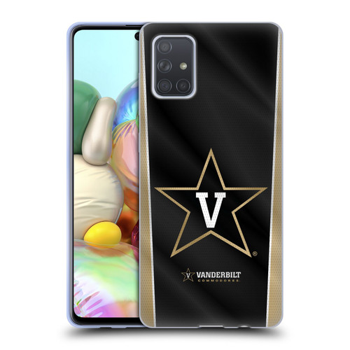 Vanderbilt University Vandy Vanderbilt University Banner Soft Gel Case for Samsung Galaxy A71 (2019)