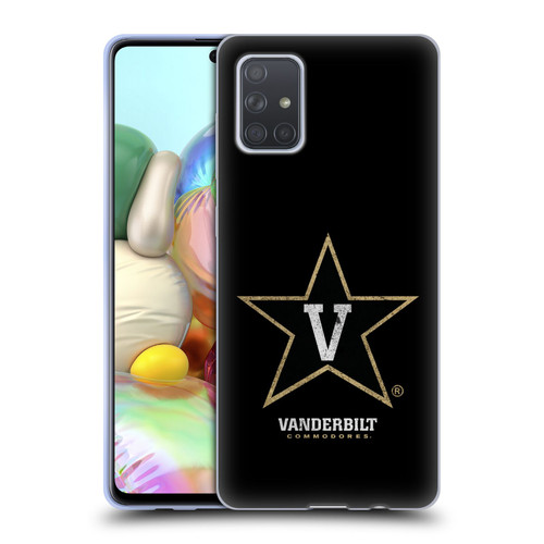 Vanderbilt University Vandy Vanderbilt University Distressed Look Soft Gel Case for Samsung Galaxy A71 (2019)