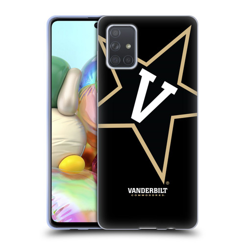 Vanderbilt University Vandy Vanderbilt University Oversized Icon Soft Gel Case for Samsung Galaxy A71 (2019)