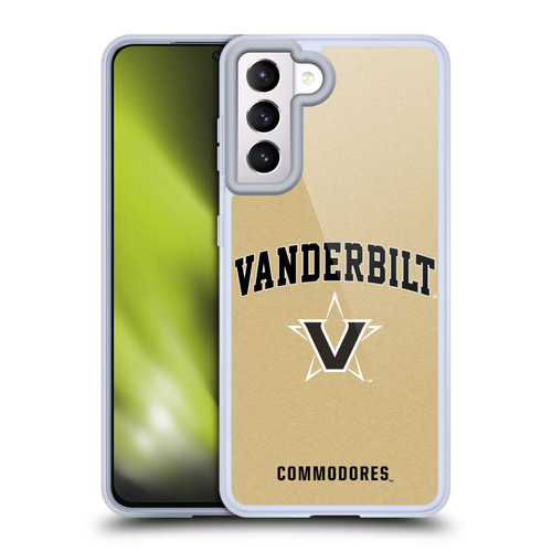 Vanderbilt University Vandy Vanderbilt University Campus Logotype Soft Gel Case for Samsung Galaxy S21 5G