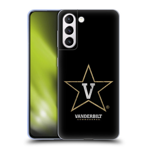 Vanderbilt University Vandy Vanderbilt University Distressed Look Soft Gel Case for Samsung Galaxy S21+ 5G