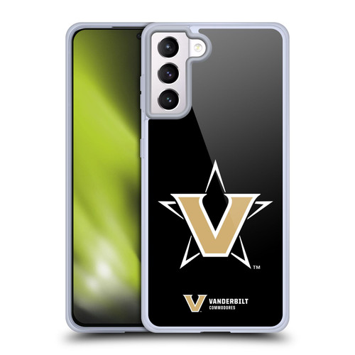 Vanderbilt University Vandy Vanderbilt University Plain Soft Gel Case for Samsung Galaxy S21+ 5G