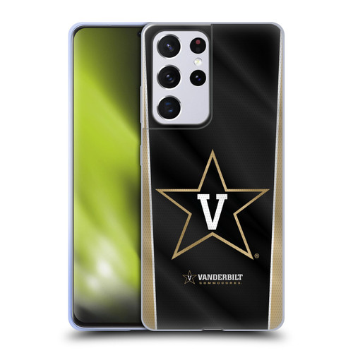 Vanderbilt University Vandy Vanderbilt University Banner Soft Gel Case for Samsung Galaxy S21 Ultra 5G