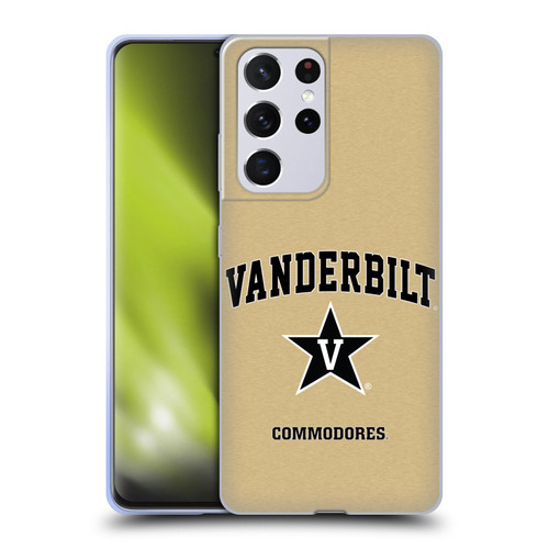 Vanderbilt University Vandy Vanderbilt University Campus Logotype Soft Gel Case for Samsung Galaxy S21 Ultra 5G
