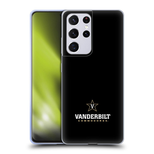 Vanderbilt University Vandy Vanderbilt University Logotype Soft Gel Case for Samsung Galaxy S21 Ultra 5G