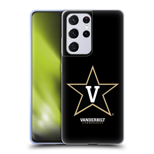 Vanderbilt University Vandy Vanderbilt University Plain Soft Gel Case for Samsung Galaxy S21 Ultra 5G