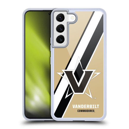 Vanderbilt University Vandy Vanderbilt University Stripes Soft Gel Case for Samsung Galaxy S22 5G