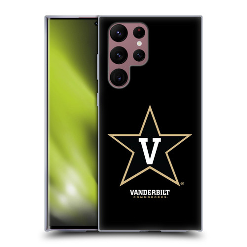 Vanderbilt University Vandy Vanderbilt University Plain Soft Gel Case for Samsung Galaxy S22 Ultra 5G